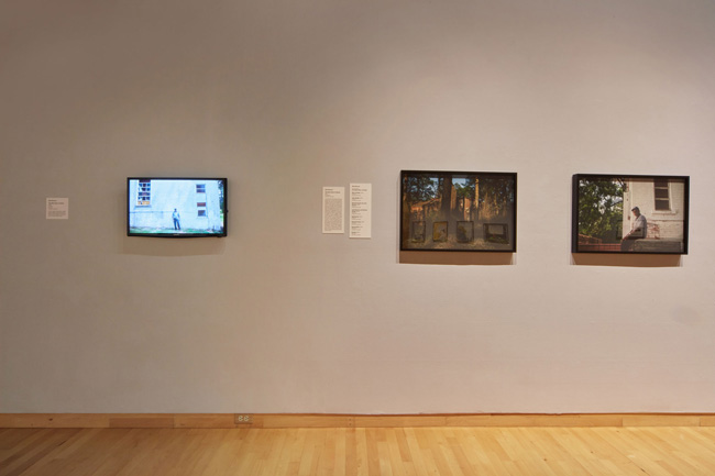 Installation view of Poor People's Art: A (Short) Visual History of Poverty in the United States exhibition at USF Contemporary Art Museum. Photo: Will Lytch.