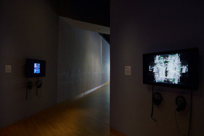 Installation view of Rico Gatson: Visible Time exhibition at USF Contemporary Art Museum. Photo: Will Lytch.